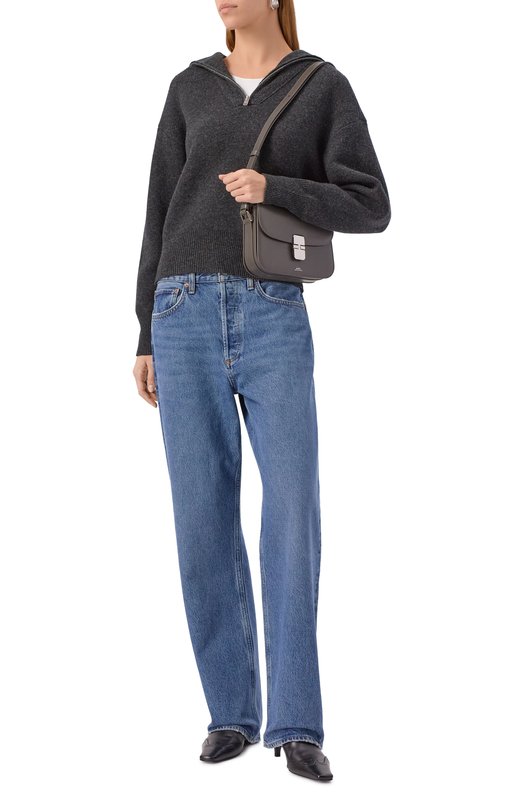 Сумка Grace small A.P.C. F61413/PXBVN Серый  F61413/PXBVN Фото 7