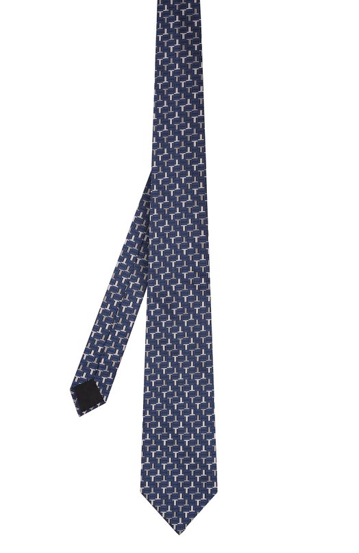 Шелковый галстук Lanvin 3203/TIE Синий  3203/TIE Фото 3