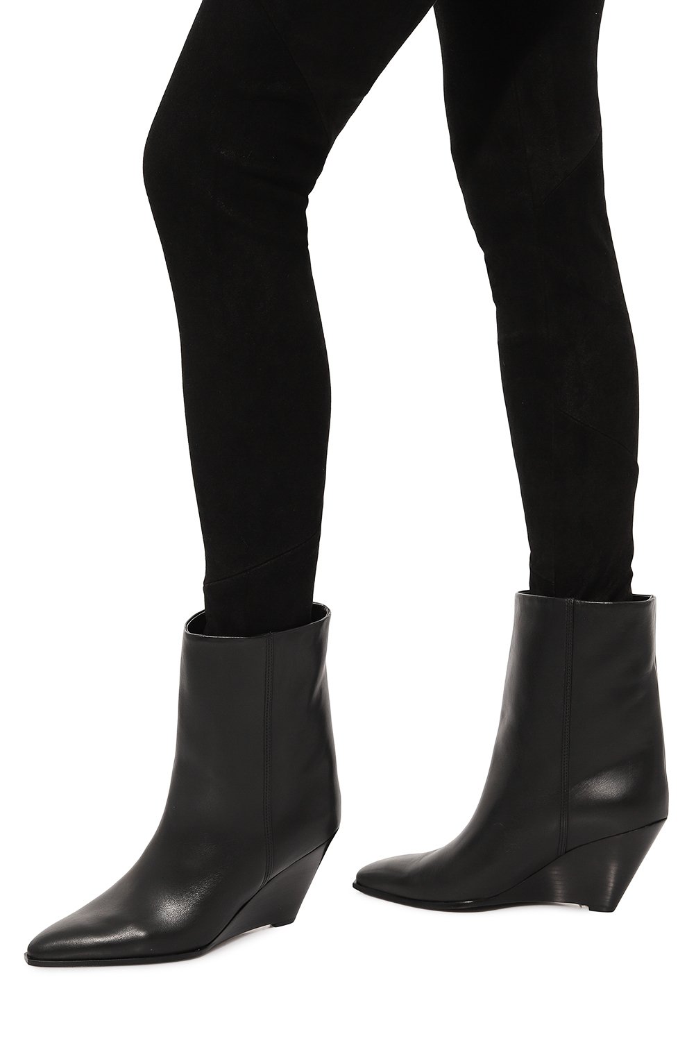 Кожаные ботильоны CLOSED, арт. C99564-833-22, фото 3