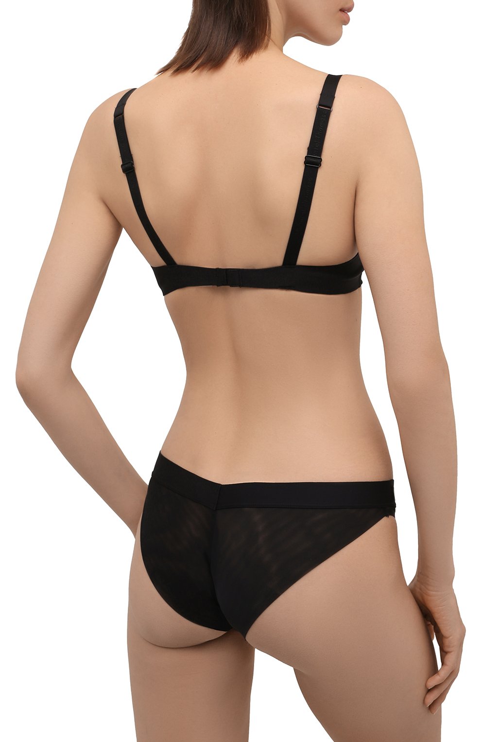 Трусы-слипы CHANTAL THOMASS черного цвета по цене 5620 руб., арт. T02D50, фото 3 Трусы-слипы CHANTAL THOMASS, арт. T02D50, фото 3