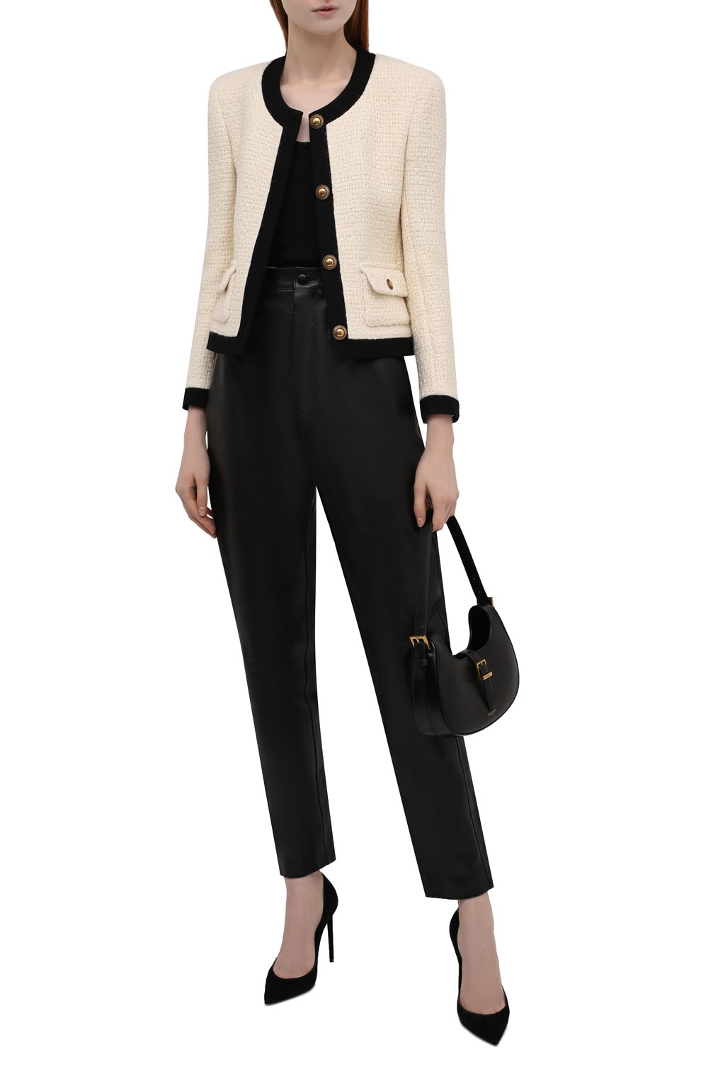 Кожаные брюки GUCCI, арт. 677472/XNAL7, фото 2