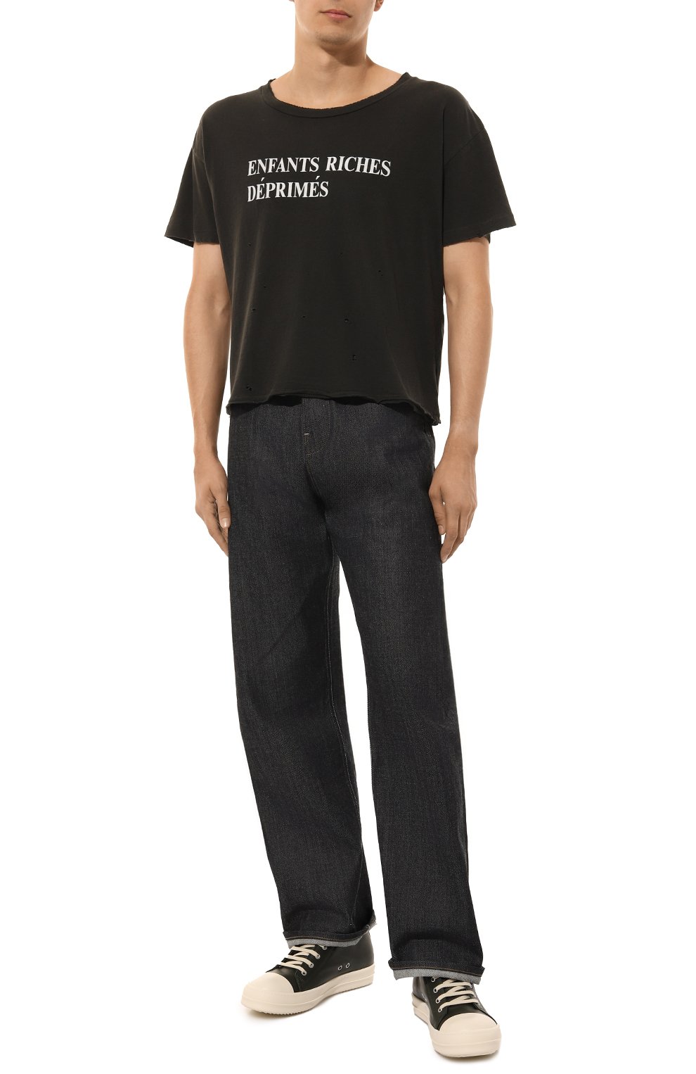Хлопковая футболка ENFANTS RICHES DEPRIMES, арт. 010-739, фото 2
