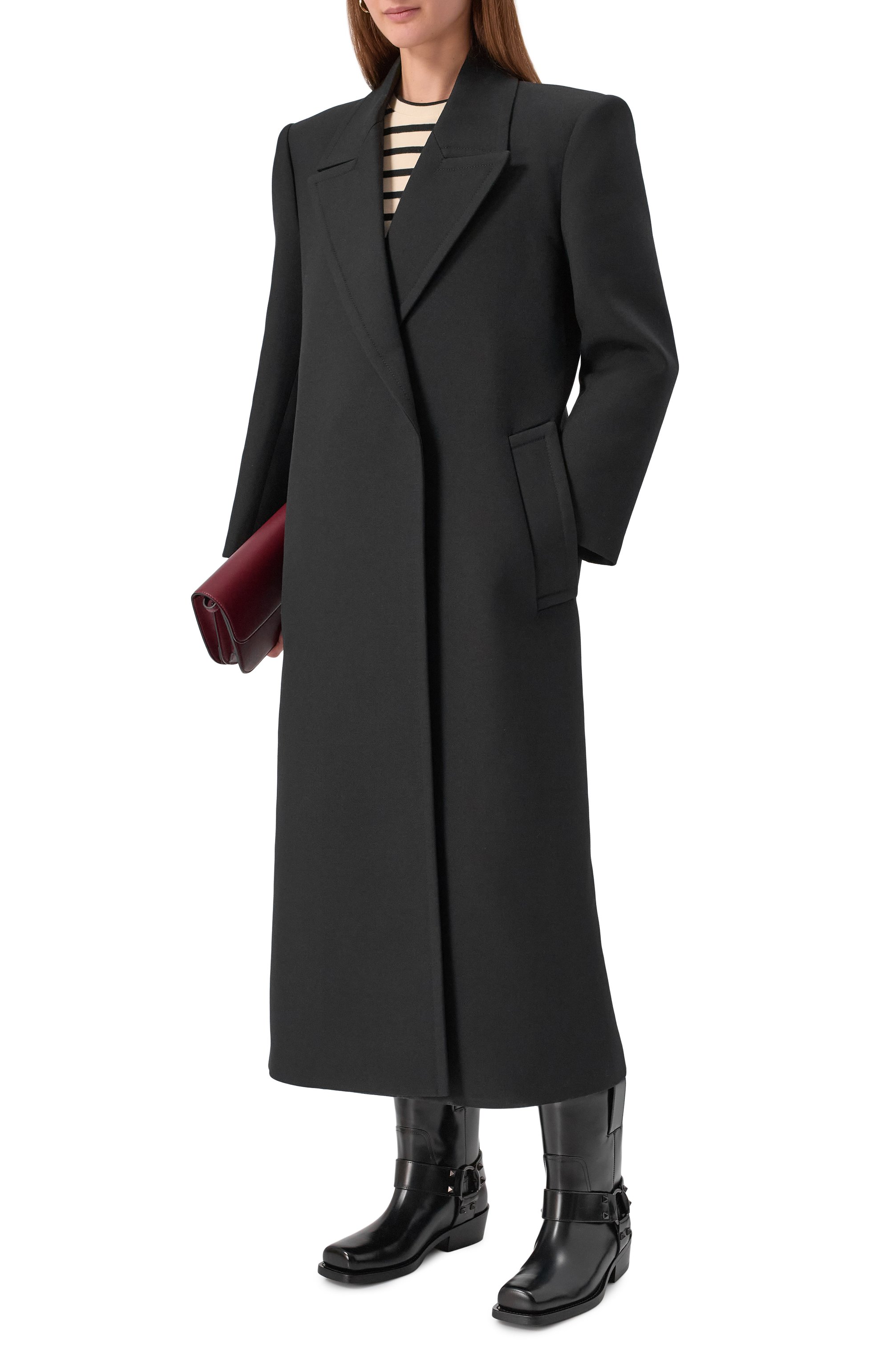 Кожаные ботинки rockstud VALENTINO, арт. 5W0S0KN4/NIB, фото 3