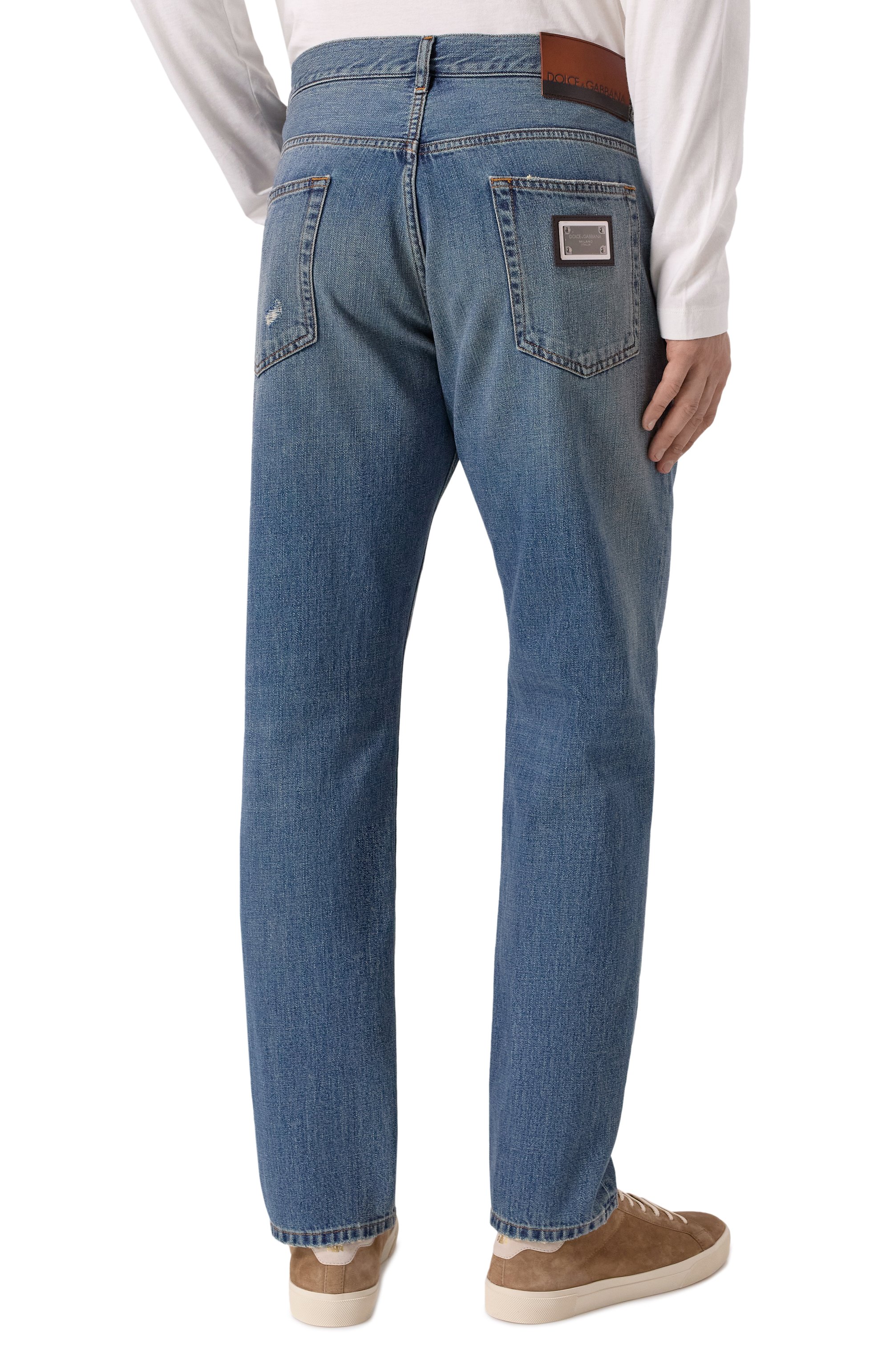 Джинсы loose DOLCE & GABBANA, арт. GYJDAD/G8NA9, фото 4