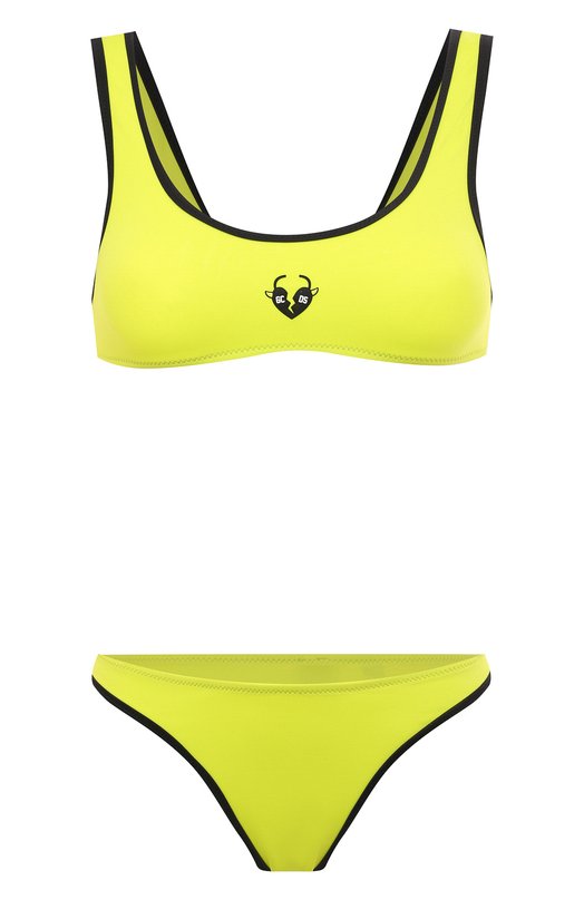 

Раздельный купальник GCDS, Жёлтый