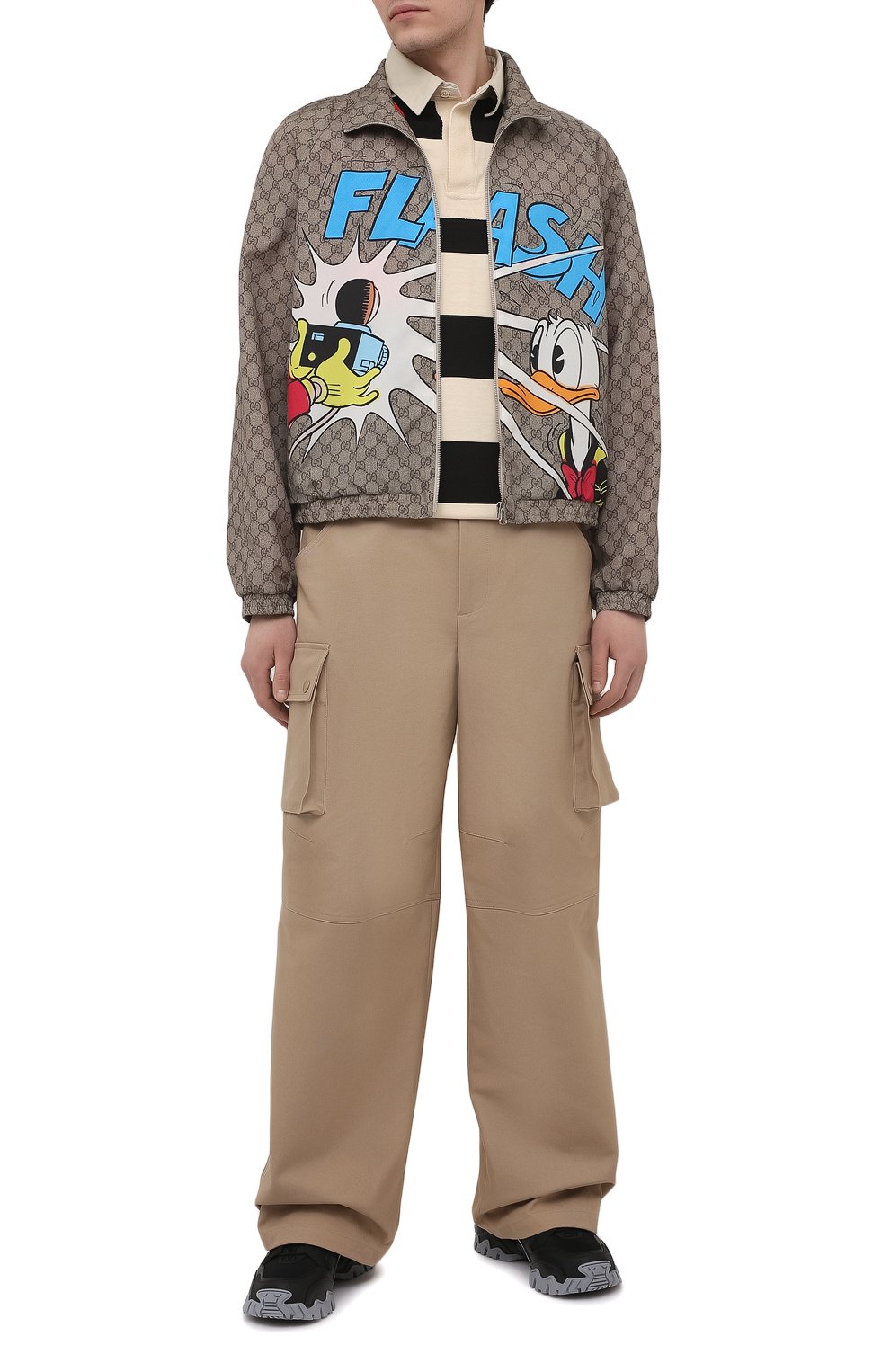 Хлопковое поло GUCCI, арт. 645251/XJC6F, фото 2