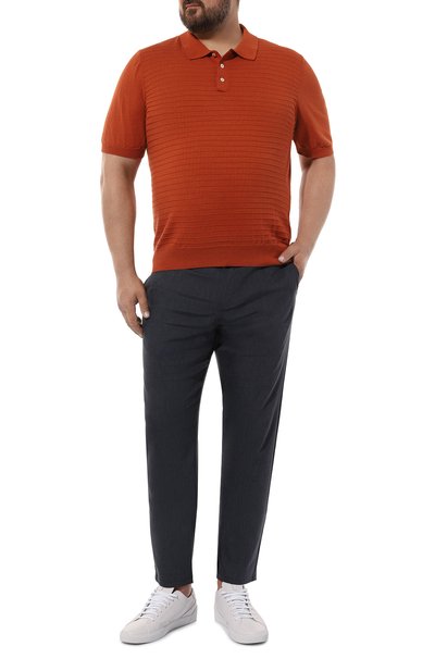 Брюки изо льна и шерсти CANALI, арт. U1659/AE02571/304/58-64, фото 2