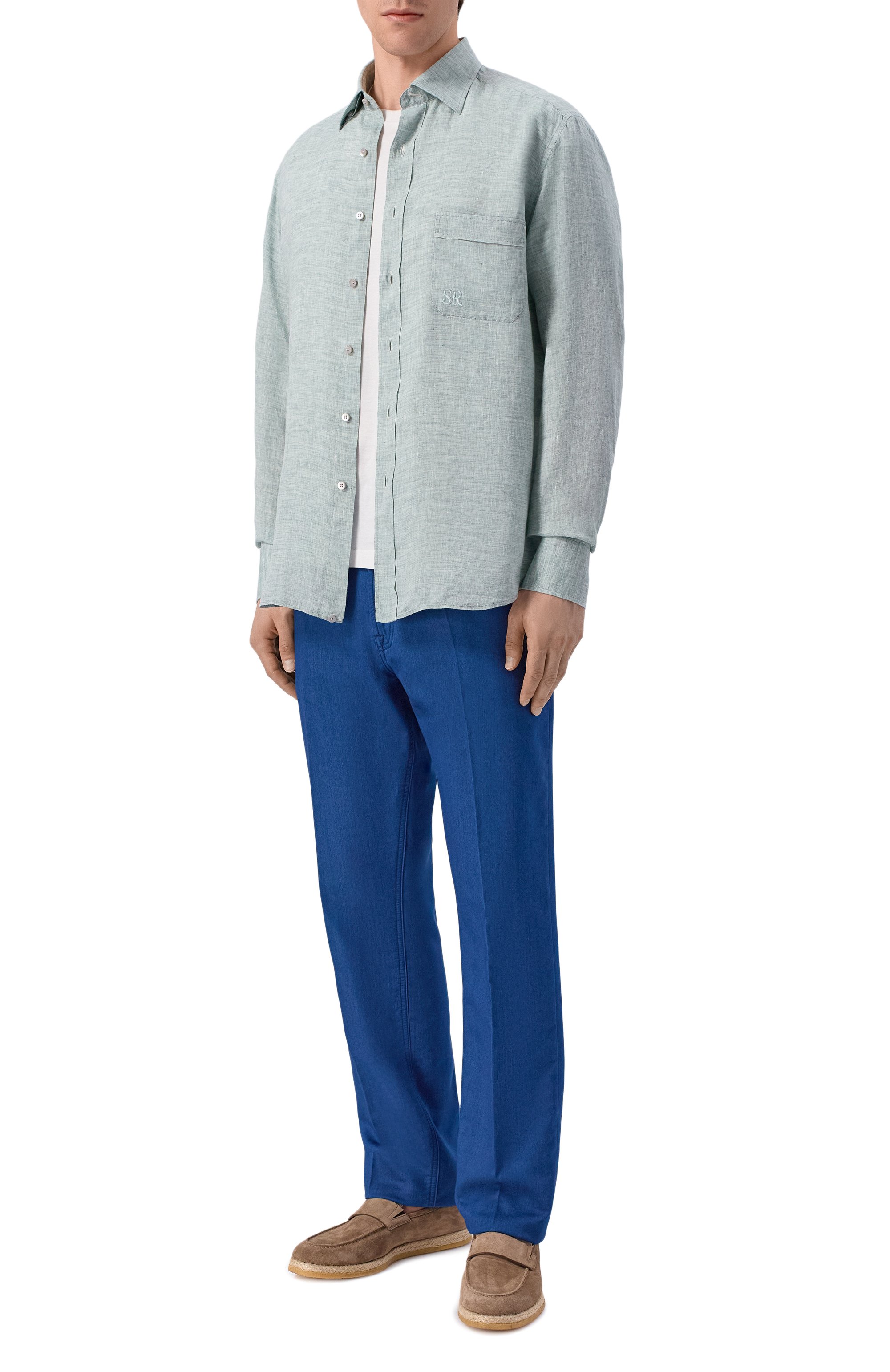 Льняная рубашка STEFANO RICCI, арт. MC007783/BX2922, фото 2