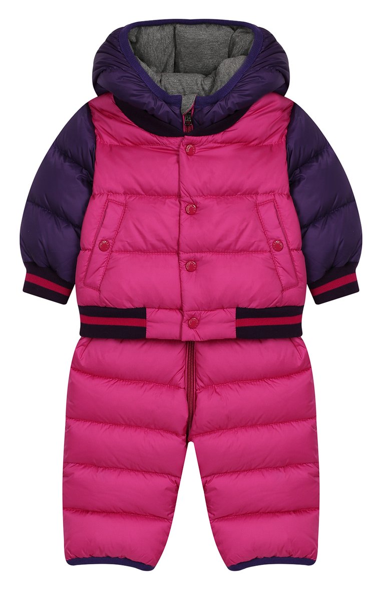 Пуховый комбинезон MONCLER ENFANT, арт. E2-951-14351-85-53227/3M-18M, фото 1