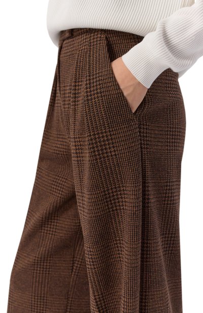 Брюки из хл�опка и шерсти MAX MARA, арт. P0NZA, фото 5