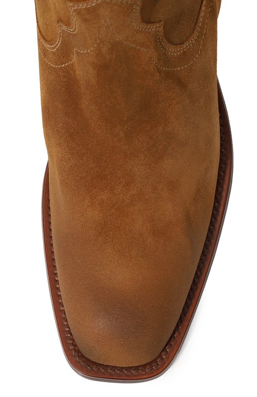 Замшевые казаки Duranogo Sonora Boots Коричневый, фото 6