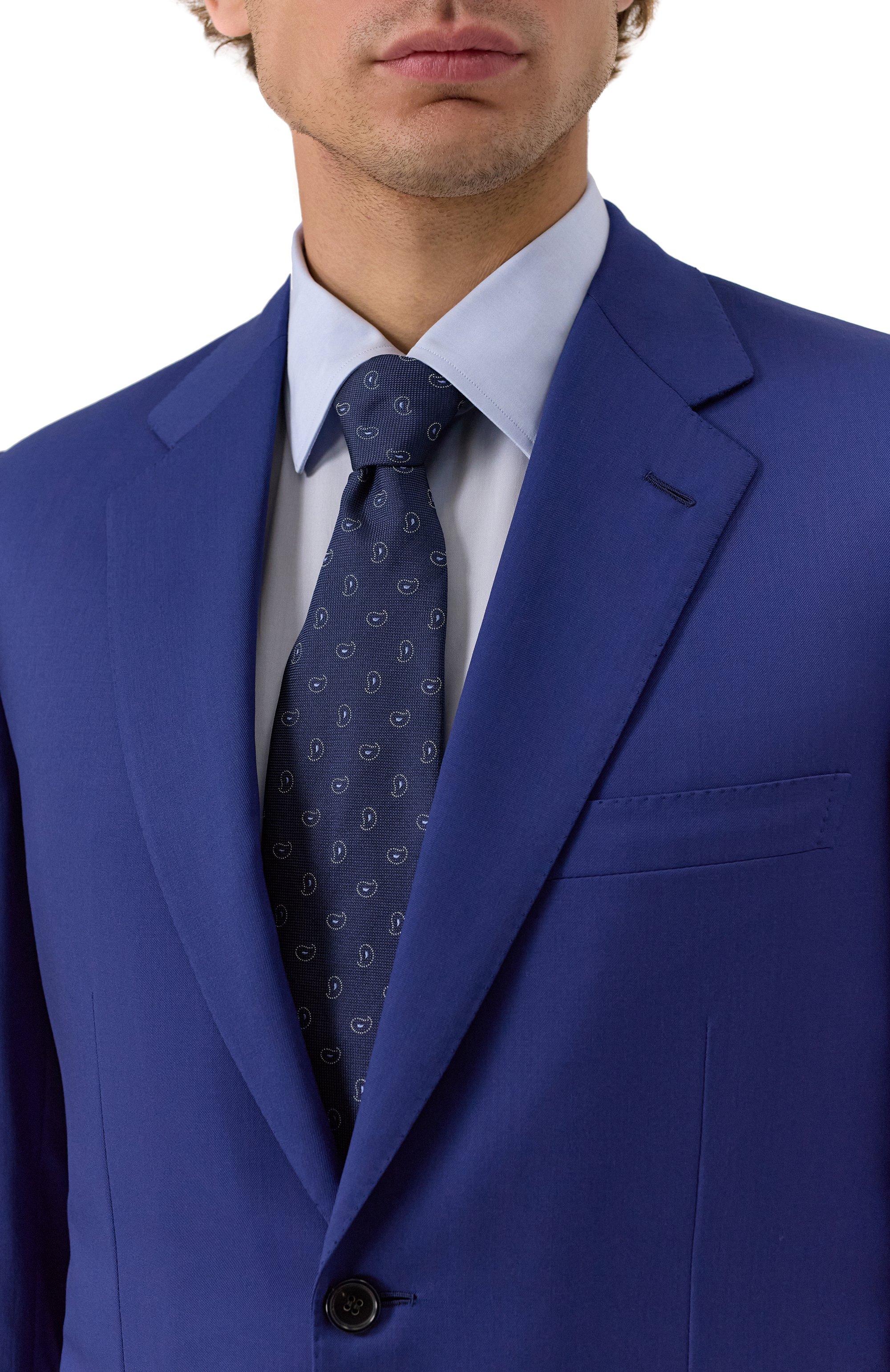 Шелковый галстук CORNELIANI, арт. 26U302-2620307, фото 2