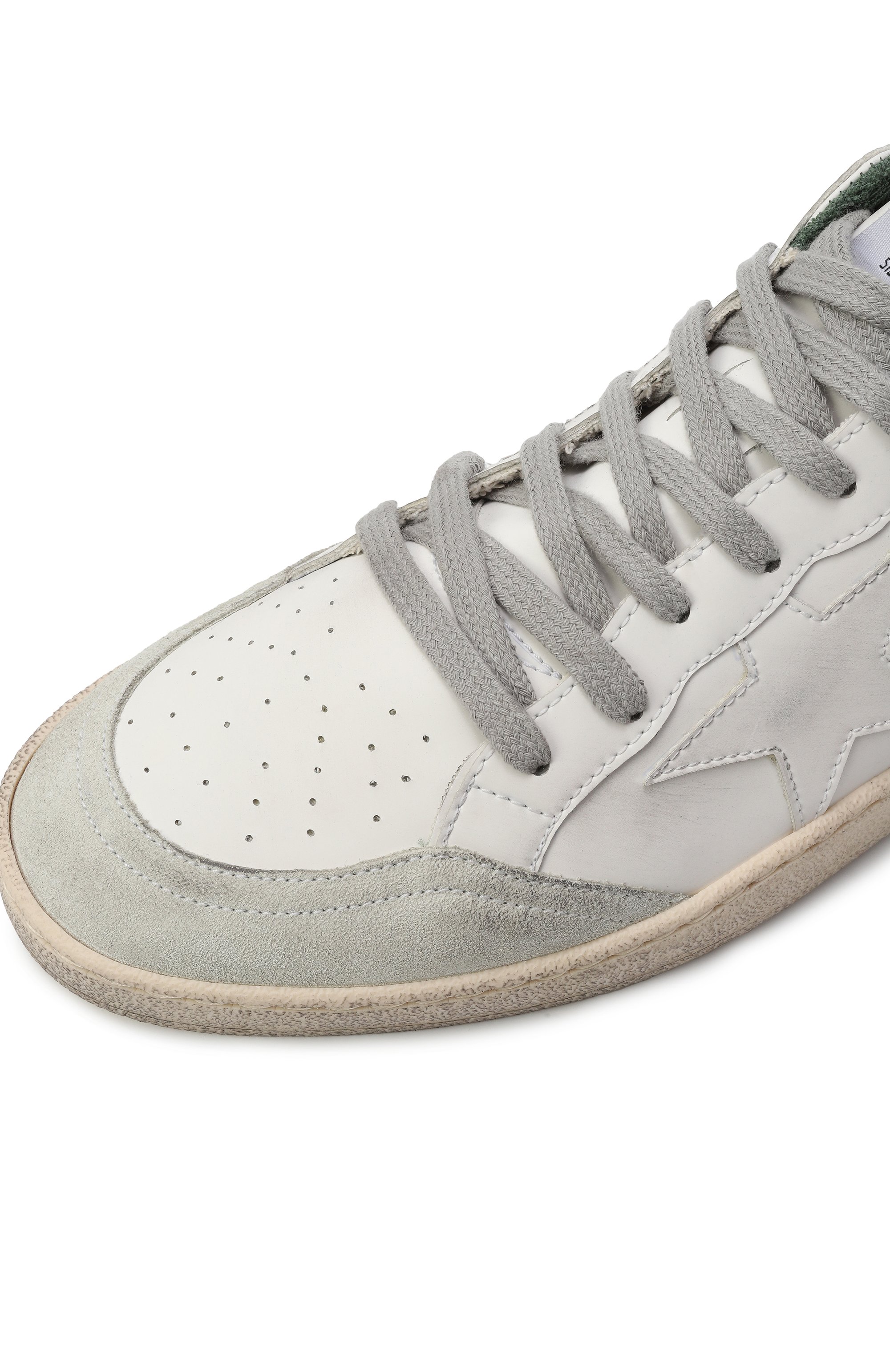 Кожаные кеды ball star GOLDEN GOOSE DELUXE BRAND, арт. GMF00117.F004746, фото 7