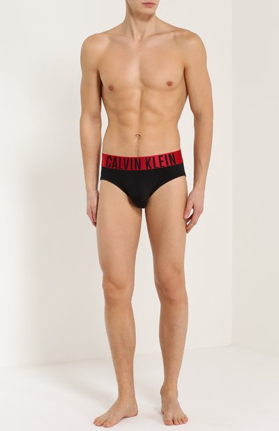 Хлопковые брифы с широкой резинкой CALVIN KLEIN, арт. 0000U8311A, фото 2