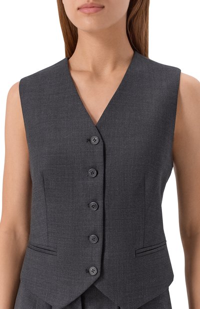 Шерстяной жилет ХОХЛОМА Х АЛЕНА АХМАДУЛЛИНА, арт. WTV2111, фото 5