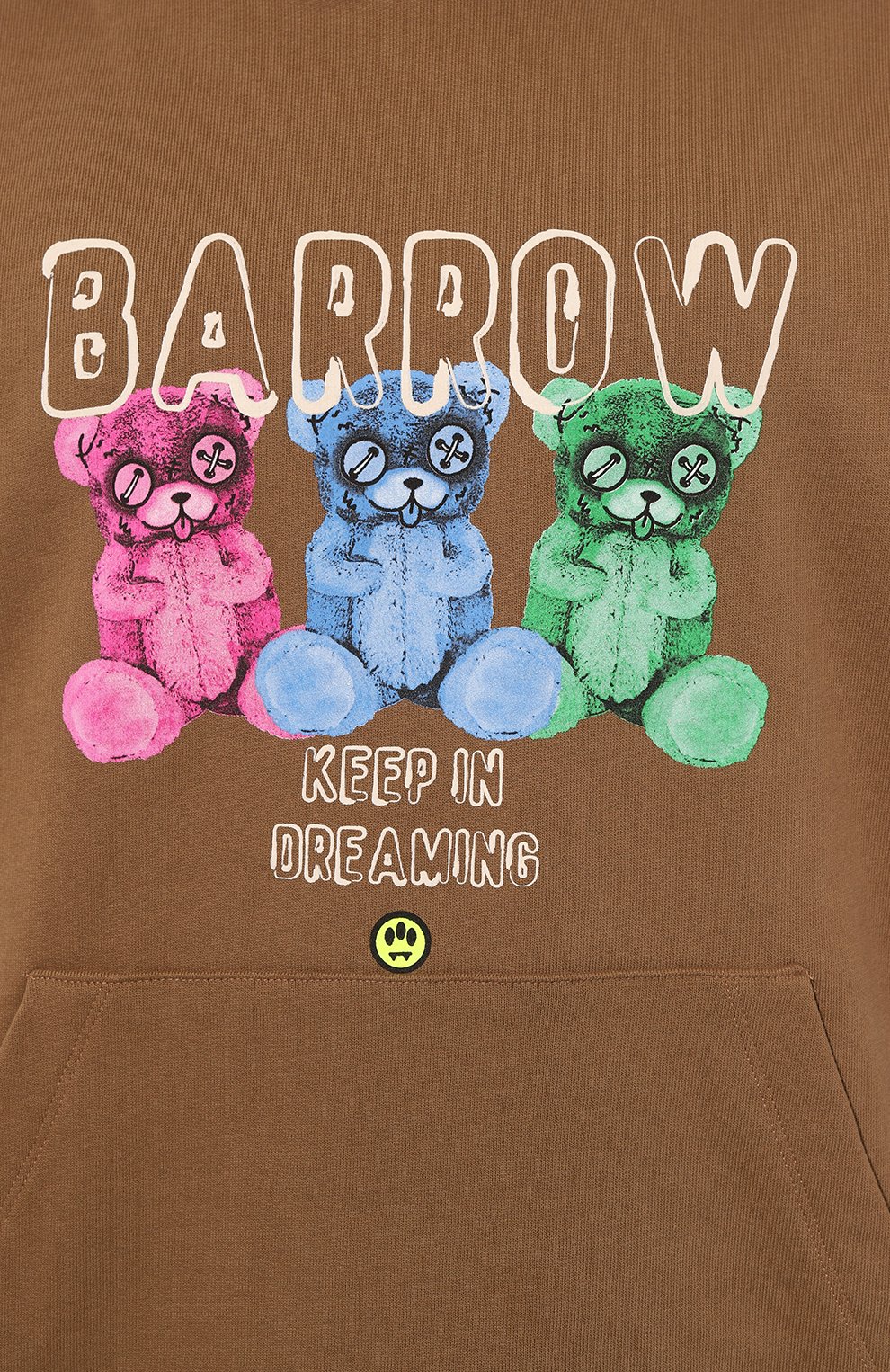 Хлопковое худи BARROW, арт. F4BWMAHS041, фото 5