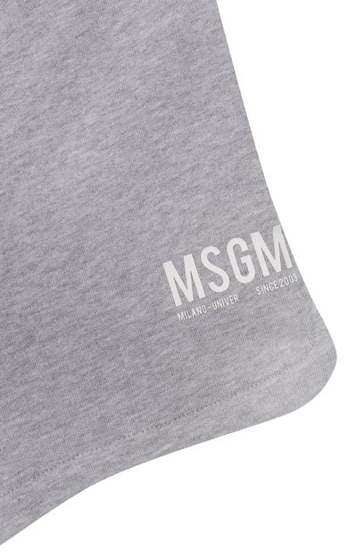 Хлопковые шорты MSGM KIDS, арт. S6MSJGSH021, фото 3