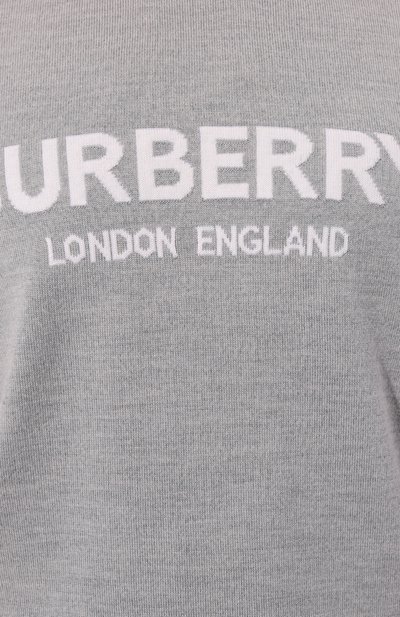 Шерстяной джемпер BURBERRY, арт. 8054897, фото 5