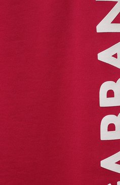 Детские хлопковые джоггеры DOLCE & GABBANA фуксия цвета, арт. L5JPC6/G7KX3/8-14 | Фото 3 (Девочки Кросс-КТ: Джоггеры-одежда; Материал внешний: Хлопок; Нос: Не проставлено)