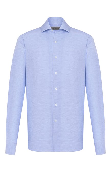 Мужская рубашка изо льна и хлопка CORNELIANI, арт. 27P156/2711615