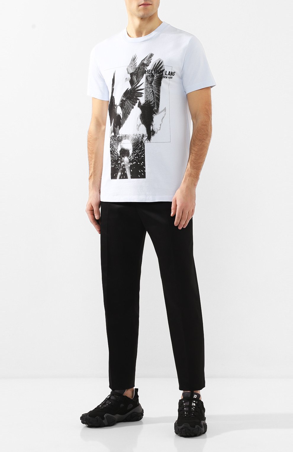 Хлопковая футболка HELMUT LANG, арт. J09DM517, фото 2