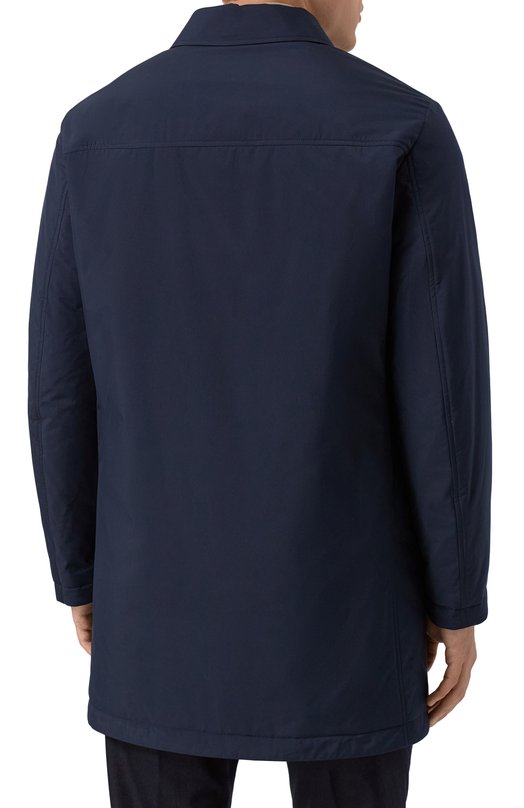 Плащ Canali 010507U/SG03357 Синий  010507U/SG03357 Фото 4