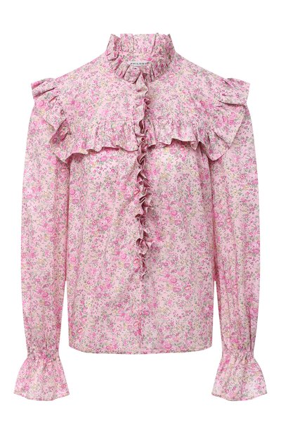 Женская хлопковая блузка PHILOSOPHY DI LORENZO SERAFINI, арт. J0231/5748