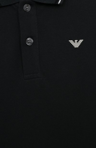 Хлопковое поло EMPORIO ARMANI, арт. 8N4FB3/1JPTZ, фото 3