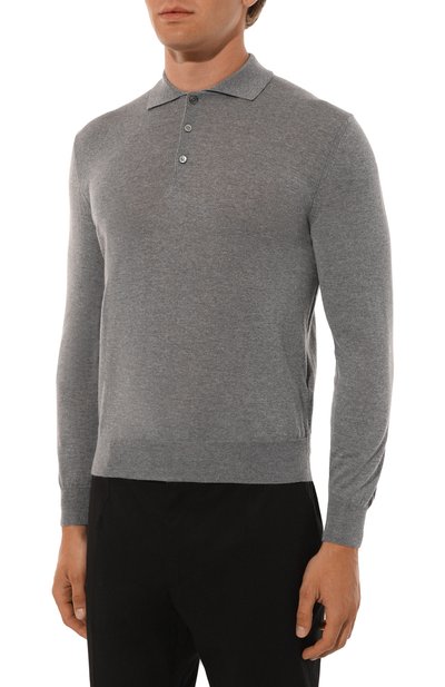 Шерстяное поло CANALI, арт. C0017/MK00077, фото 3