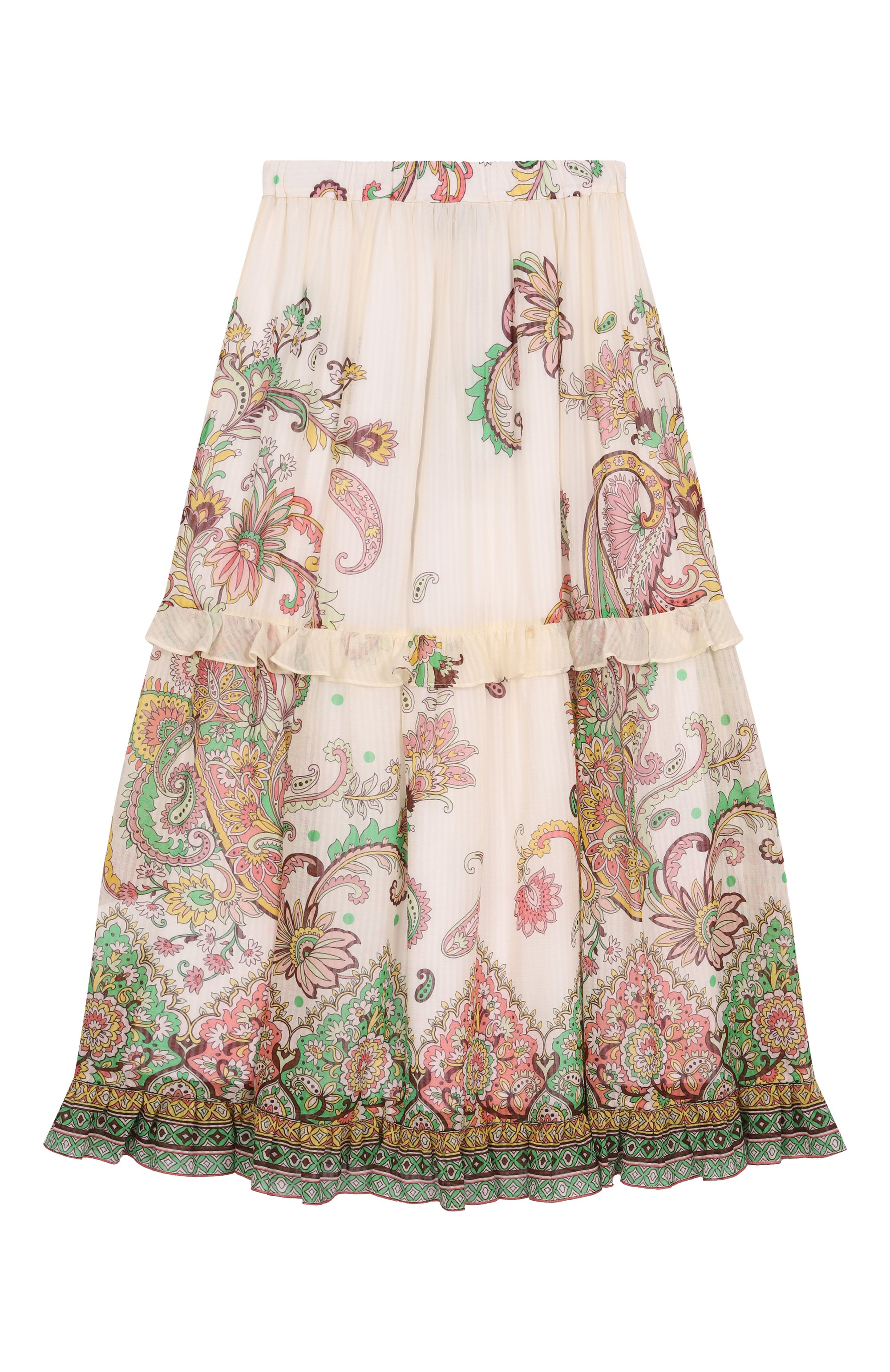 Юбка из хлопка и шелка ETRO, арт. GW7A64, фото 2