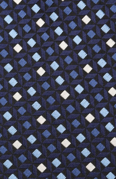 Шелковый галстук ZEGNA синего цвета по цене 22850 руб., арт. Z5E27/1XW, фото 3 Шелковый галстук ZEGNA, арт. Z5E27/1XW, фото 3