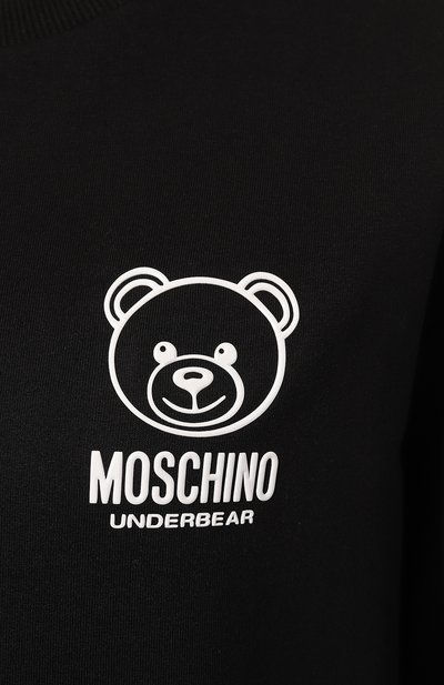 Хлопковый свитшот MOSCHINO, арт. A1706/4422, фото 5