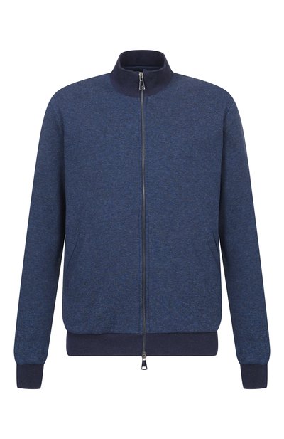 Мужской толстовка из хлопка и кашемира ANDREA CAMPAGNA, арт. ZIP/LB1630