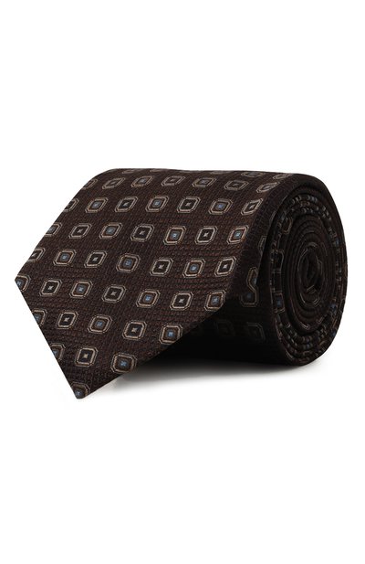 Мужской шелковый галстук CANALI, арт. 18/HJ04071