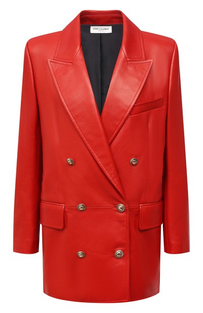 Кожаный жакет SAINT LAURENT, арт. 648330/Y50A2, фото 1