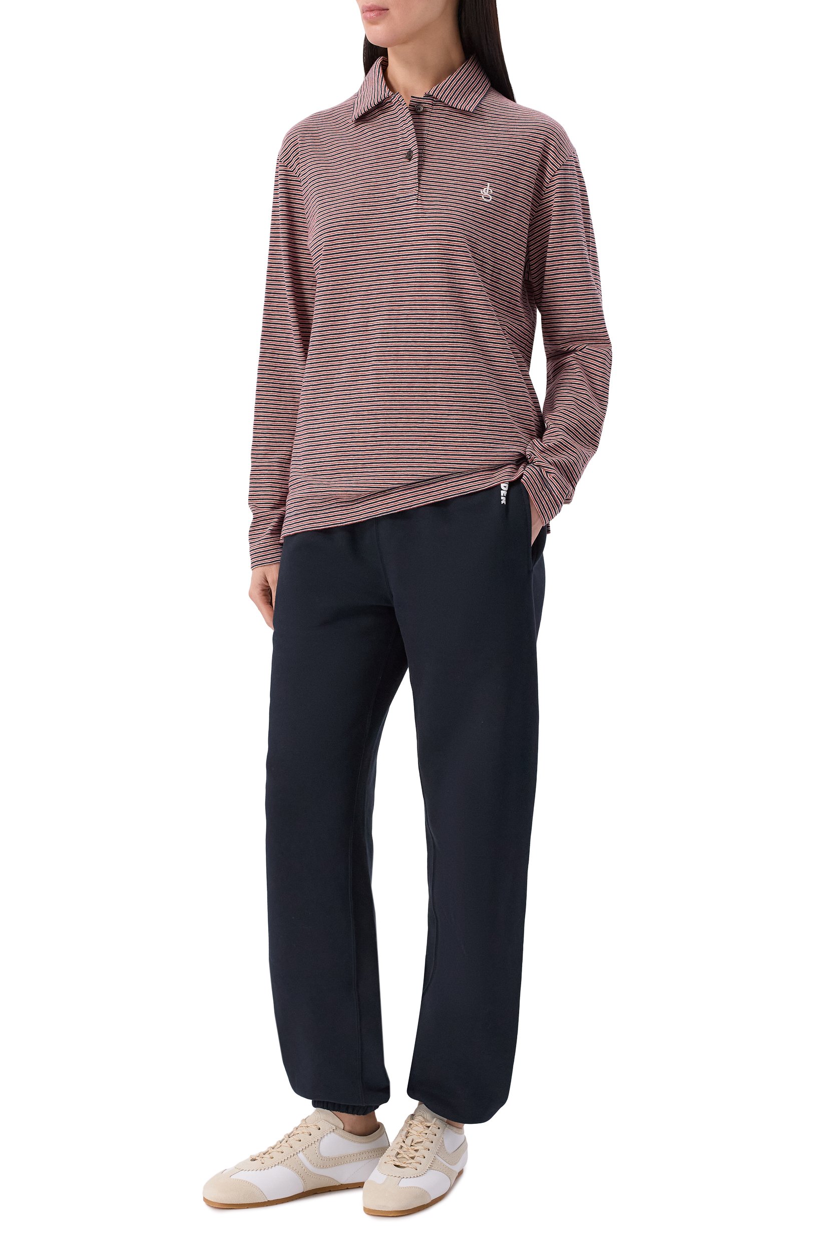 Хлопковое поло JIL SANDER красного цвета по цене 98450 руб., арт. J02GL0126/J20395, фото 2 Хлопковое поло JIL SANDER, арт. J02GL0126/J20395, фото 2