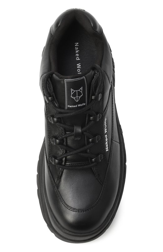 Кожаные кроссовки Sporty Naked Wolfe SP0RTY/C0W LEATHER Чёрный  SP0RTY/C0W LEATHER Фото 6