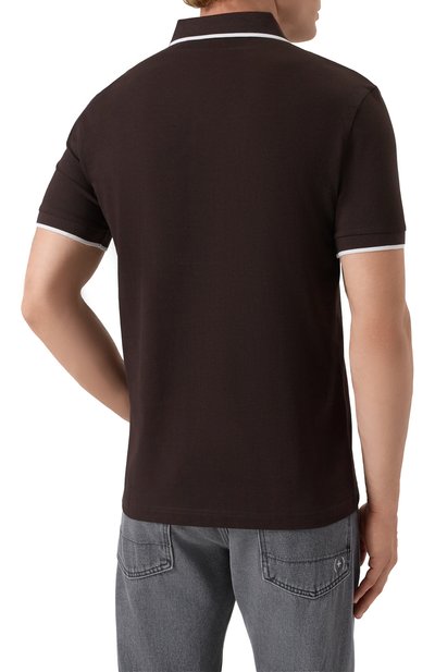 Хлопковое поло BOSS ORANGE, арт. 50507699, фото 4