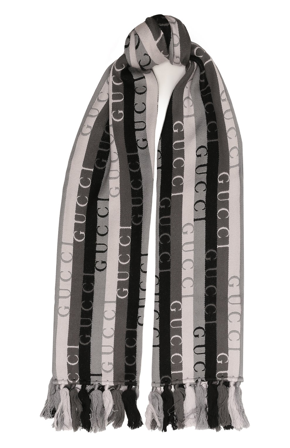 Шарф из шерсти и хлопка GUCCI, арт. 634166 4GB22, фото 1