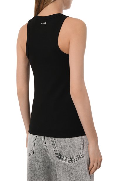 Хлопковая майка HUGO, арт. 50515651, фото 4