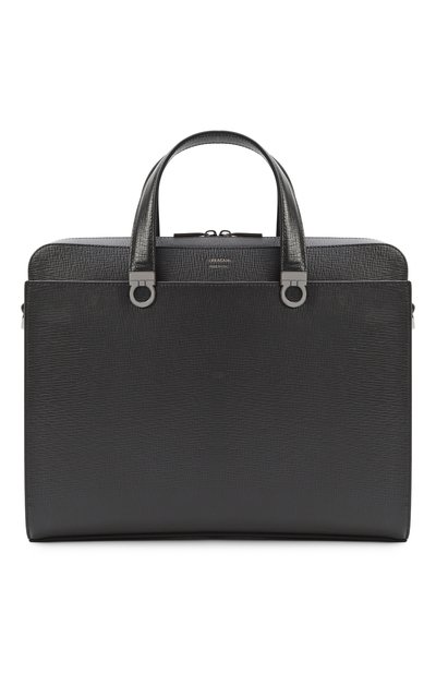 Мужская кожаная сумка FERRAGAMO, арт. 241806/786555