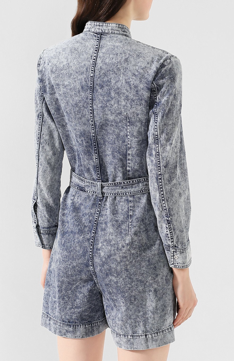 Джинсовый комбинезон STELLA MCCARTNEY синего цвета по цене 75500 руб., арт. 600459/SNH67, фото 4 Джинсовый комбинезон STELLA MCCARTNEY, арт. 600459/SNH67, фото 4