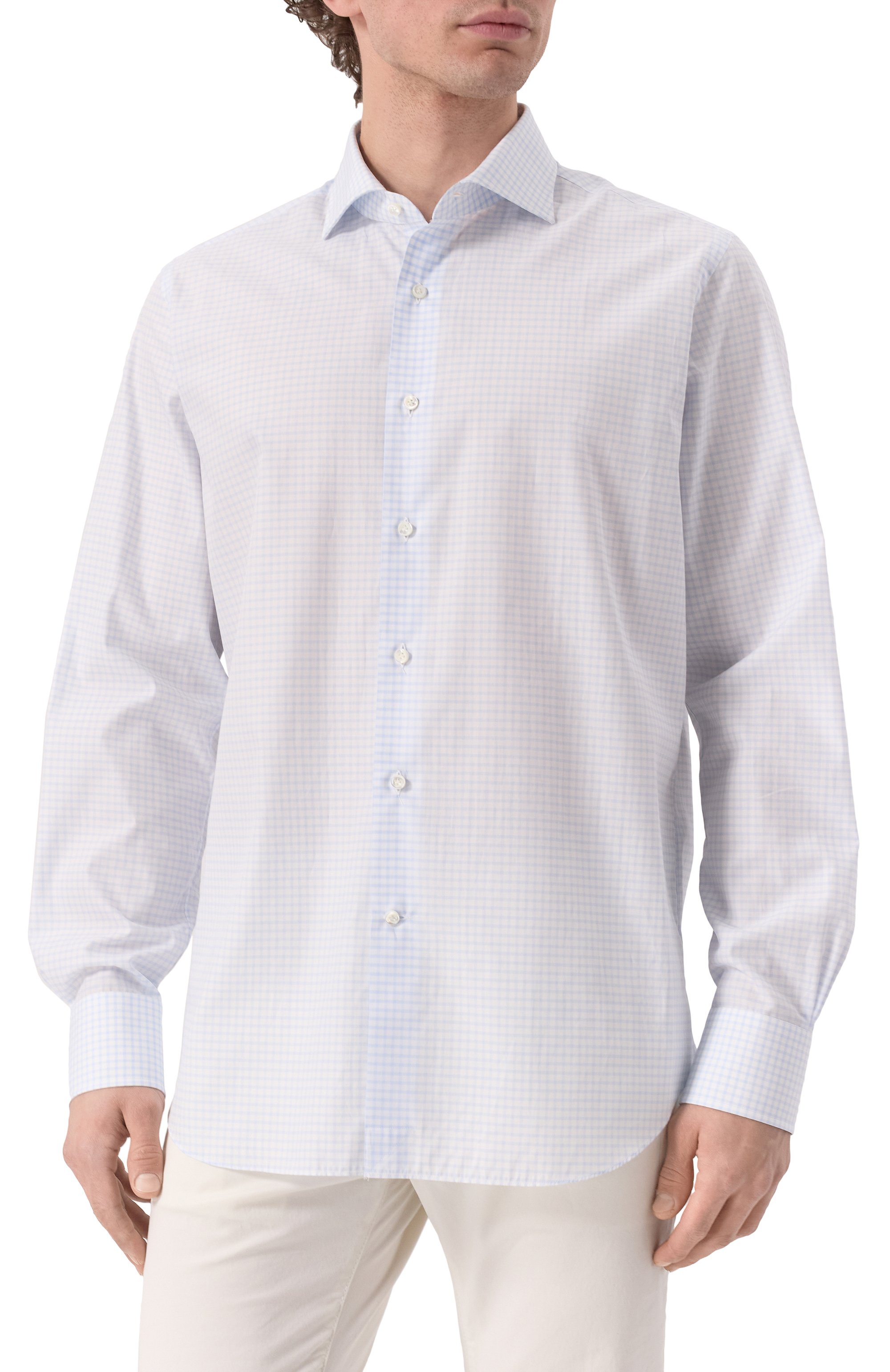 Хлопковая сорочка ALESSANDRO GHERARDI, арт. BR1-3G-7T/7412, фото 3