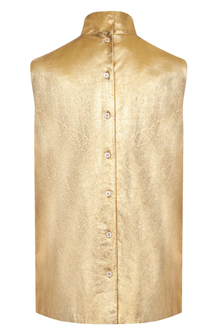 Кожаный топ PRADA, арт. 59400-AW4-F0056, фото 2