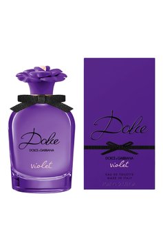 Туалетная вода dolce violet (75ml) DOLCE & GABBANA бесцветного цвета, арт. 8057971183807 | Фото 2 (Тип аромата: Цветочный, Фруктовый; Региональные ограничения белый список (Axapta Mercury): Не проставлено; Нос: Не проставлено; Тип продукта - парфюмерия: Туалетная вода; Ограничения доставки: flammable)