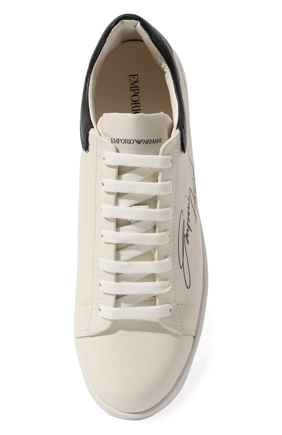 Кожаные кеды EMPORIO ARMANI, арт. X4X264/XM670, фото 6
