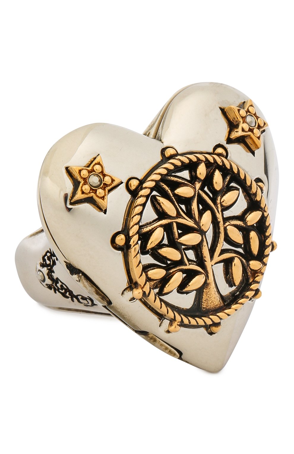 Кольцо ALEXANDER MCQUEEN серебряного цвета по цене 53850 руб., арт. 640267/J160Z, фото 1 Кольцо ALEXANDER MCQUEEN, арт. 640267/J160Z, фото 1