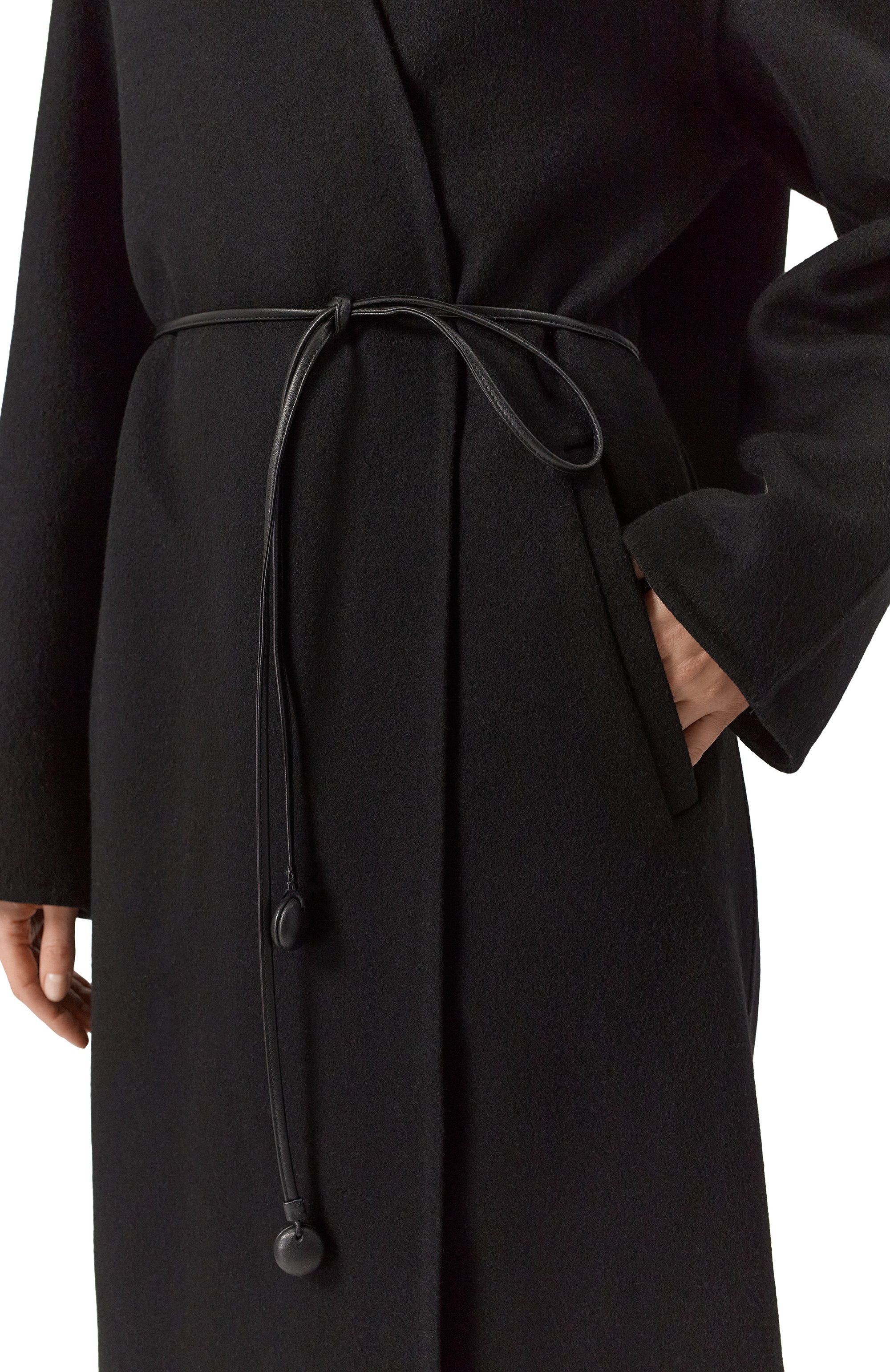 Кашемировое пальто MVST черного цвета по цене 483000 руб., арт. TXBPLSL-Y219-1/LC1597, фото 5 Кашемировое пальто MVST, арт. TXBPLSL-Y219-1/LC1597, фото 5