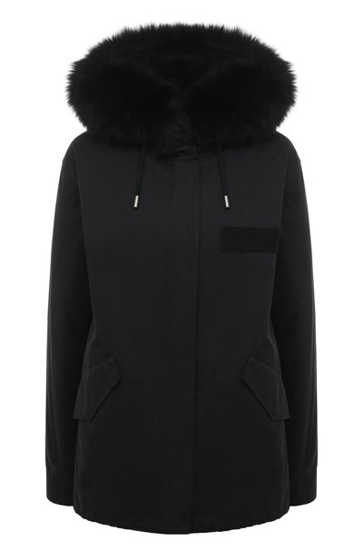 Парка с капюшоном из меха лисицы YVES SALOMON, арт. 20WFV91067F52X, фото 1