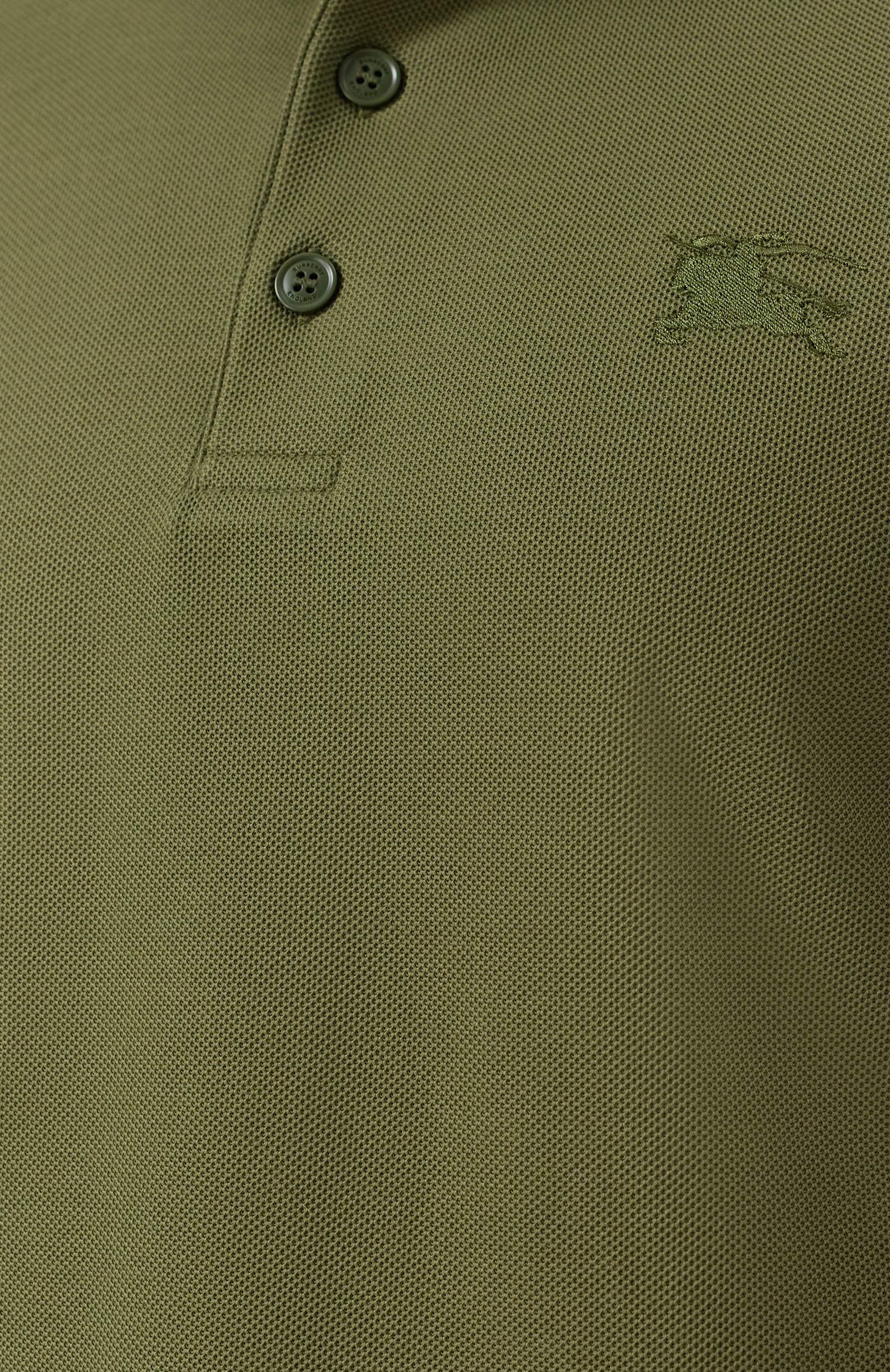 Хлопковое поло BURBERRY, арт. 8099164, фото 5